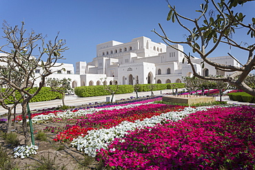 External view of Muscat Opera House, Muscat, Oman, Middle East