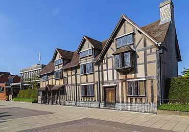 Shakespear's Birthplace on Henley Street, Stratford upon Avon, Warwickshire, England, United Kingdom, Europe