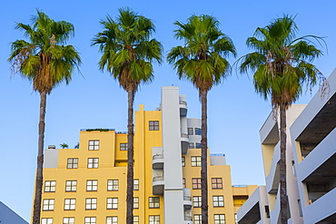 Art Deco architecture on Collins Avenue, South Beach, Miami Beach, Miami, Florida, United States of America, North America