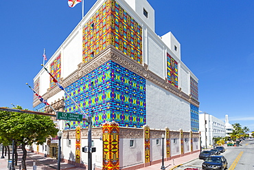 The Wolfsonian-Florida International University on Washington Avenue, South Beach, Miami, Florida, United States of America, North America