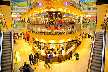 Thier Gallery, Shopping Centre at Christmas, Dortmund, North Rhine-Westphalia, Germany, Europe