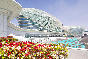 Viceroy Hotel and Formula 1 Racetrack, Yas Island, Abu Dhabi, United Arab Emirates, Middle East 