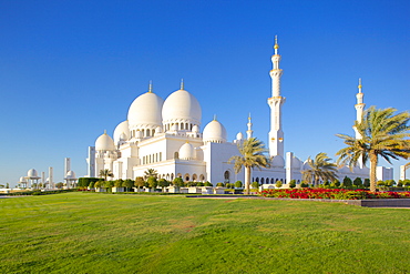 Sheikh Zayed Bin Sultan Al Nahyan Mosque, Abu Dhabi, United Arab Emirates, Middle East 