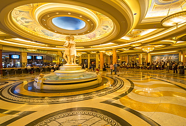 Interior view of Caesars Palace Hotel and Casino, Las Vegas, Nevada, United States of America, North America