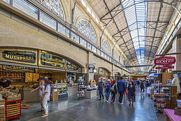 Interior of the Ferry Building Marketplace on the Embarcadero, San Francisco, California, United States of America, North America