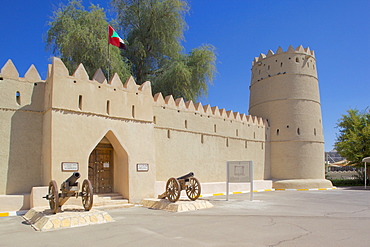 Sultan Bin Zayed Fort, now the Al-Ain Museum, Al Ain, Abu Dhabi, United Arab Emirates, Middle East 