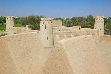 Al Jahili Fort, Al Jahili Park, Al Ain, Abu Dhabi, United Arab Emirates, Middle East 