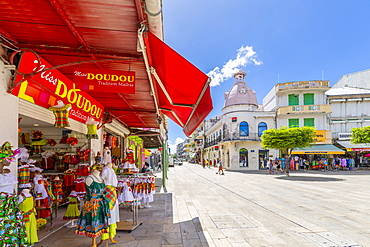 View of Spice Market Square, Pointe-a-Pitre, Guadeloupe, French Antilles, West Indies, Caribbean, Central America