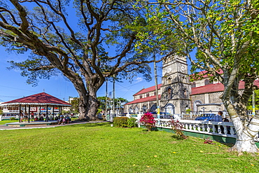 View of Cathedral Basilica of the Immaculate Conception, Castries, St. Lucia, Windward Islands, West Indies Caribbean, Central America