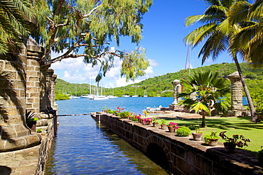 Boat Home and Sail Loft, Nelson's Dockyard, Antigua, Leeward Islands, West Indies, Caribbean, Central America