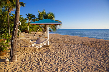 Hammock, Turner's Beach, St. Mary, Antigua, Leeward Islands, West Indies, Caribbean, Central America