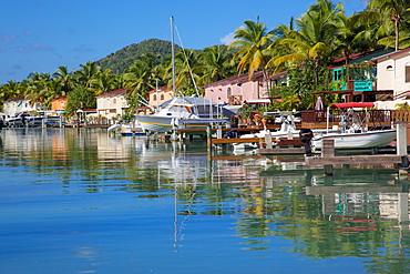 Marina, Jolly Harbour, St. Mary, Antigua, Leeward Islands, West Indies, Caribbean, Central America