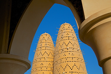 Pigeon Tower, Katara Cultural Village, Doha, Qatar, Middle East 