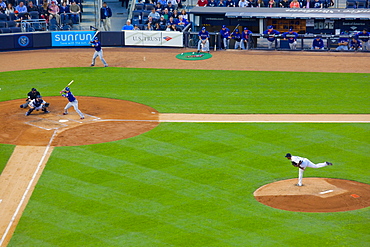 Baseball in the Yankee Stadium, The Bronx, New York, United States of America, North America