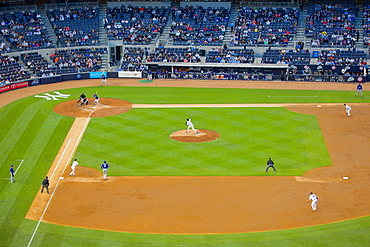 Baseball in the Yankee Stadium, The Bronx, New York, United States of America, North America