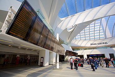 Grand Central Concourse, Birmingham New Street Station, Birmingham, West Midlands, England, United Kingdom, Europe