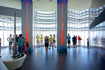 Viewing area at the Petronas Towers, Kuala Lumpur, Malaysia, Southeast Asia, Asia