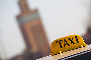 Taxi, Marrakesh, Morocco, North Africa, Africa