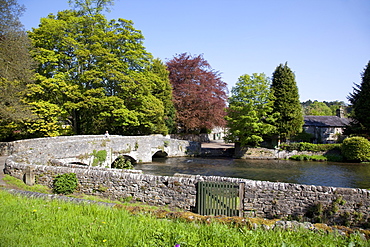 Sheepwash Bridge, Ashford in the Water, Derbyshire, England, United Kingdom, Europe