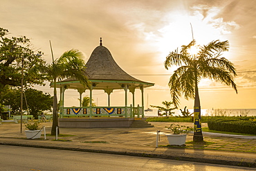 Bandstand and Brownes Beach, Bridgetown, St. Michael, Barbados, West Indies, Caribbean, Central America