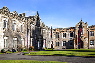 St Salvators College Quad, St Andrews, Fife, Scotland