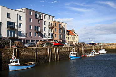 St. Andrews Harbour, St. Andrews, Fife, Scotland, United Kingdom, Europe