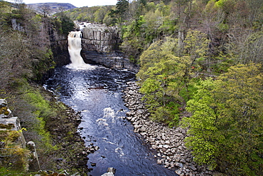 High Force in Upper Teesdale, County Durham, England, United Kingdom, Europe