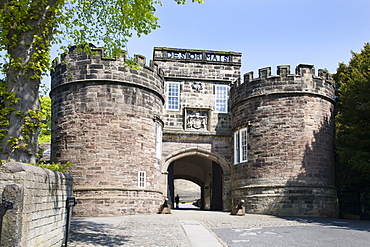 Skipton Castle, Skipton, North Yorkshire, Yorkshire, England, United Kingdom, Europe