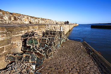 The Harbour at St. Andrews, Fife, Scotland, United Kingdom, Europe 