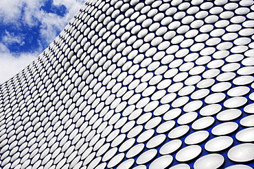 Abstract view of the Selfridges Building at The Bullring, Birmingham, West Midlands, England, United Kingdom, Europe