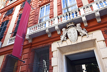 Palazzo Rosso in the Old Town, Genoa, Liguria, Italy, Europe