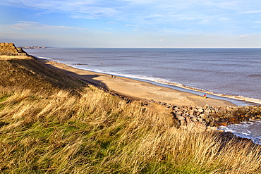 Mappleton Sands near Hornsea, East Riding of Yorkshire, Yorkshire, England, United Kingdom, Europe