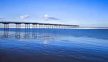 The pier at Saltburn by the Sea, North Yorkshire, Yorkshire, England, United Kingdom, Europe