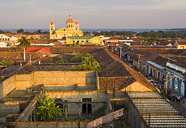 Granada cathedral, Granada, Nicaragua, Central America