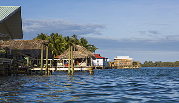 Boat trip past Colon Island in the Bocas del Toro, Panama, Central America