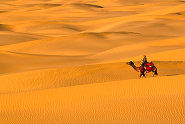 Sam Sand Dunes, Rajasthan, India, Asia