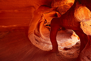 Windstone Arch, Valley of Fire State Park, Nevada, United States of America, North America