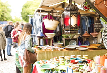 Mauerpark Flea Market, Berlin, Germany, Europe