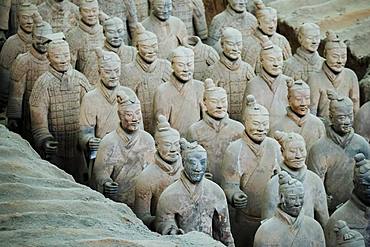 Army of Terracotta Warriors, UNESCO World Heritage Site, Xian, Shaanxi Province, China, Asia