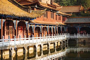 Yuantong Buddhist Temple, Kunming, Yunnan Province, China, Asia