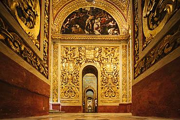 Interior of St. John's Co-Cathedral, Valletta, Malta, Europe