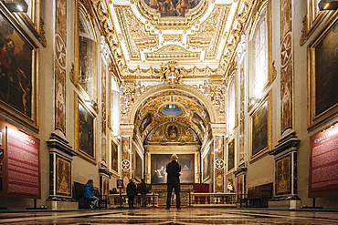 Interior of St. John's Co-Cathedral, Valletta, Malta, Europe