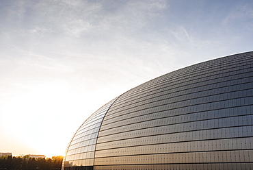 National Centre for the Performing Arts at sunset, Beijing, China, Asia