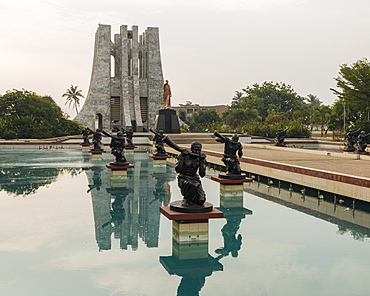 Kwame Nkrumah Memorial Park and Mausoleum, Accra, Ghana, Africa