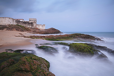 Twilight at Cape Coast Castle, Ghana, Africa