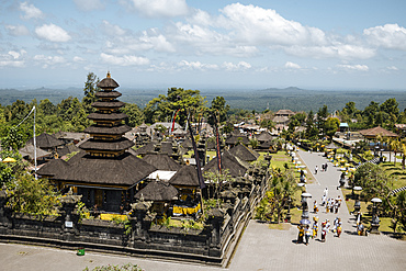 Pura Besakih Temple, Bali, Indonesia, Southeast Asia, Asia