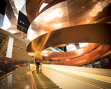 Interior of Experimentarium Science Museum, Copenhagen, Denmark, Scandinavia, Europe