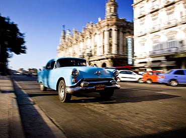 Paseo de Marti, Central Havana, Cuba, West Indies, Central America