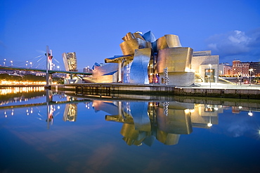 Guggenheim Museum, Bilbao, Euskal Herria, Euskadi, Spain, Europe