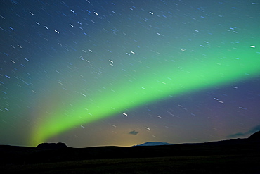 The Northern Lights (Aurora Borealis), Vik, Iceland, Polar Regions 